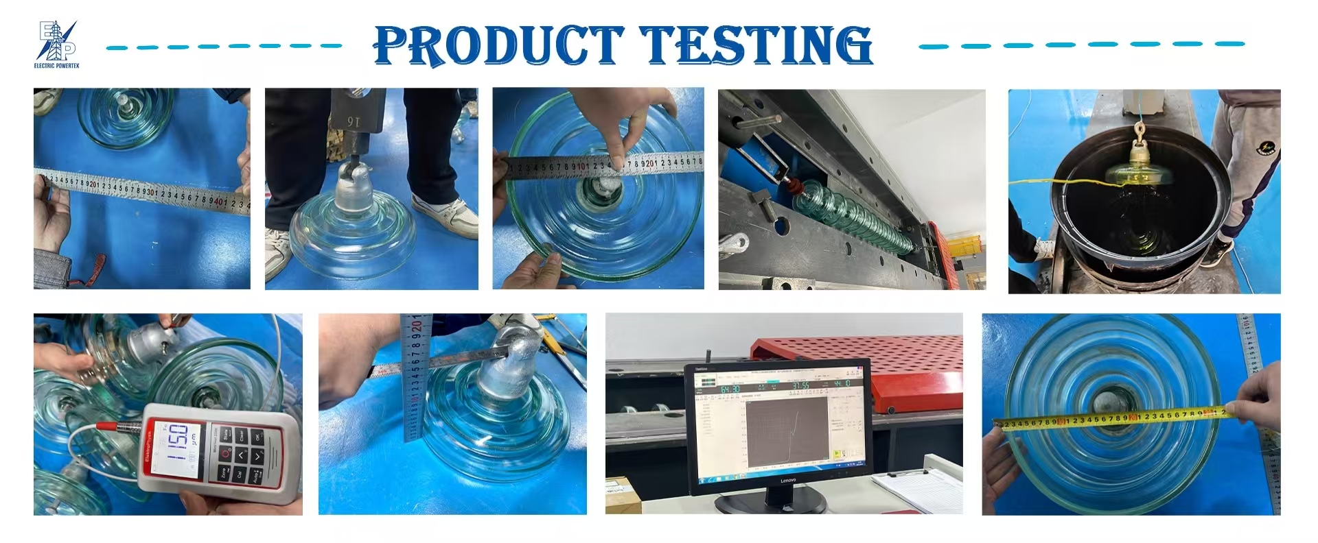 High Voltage Disc Standard Type Toughened Glass Insulator