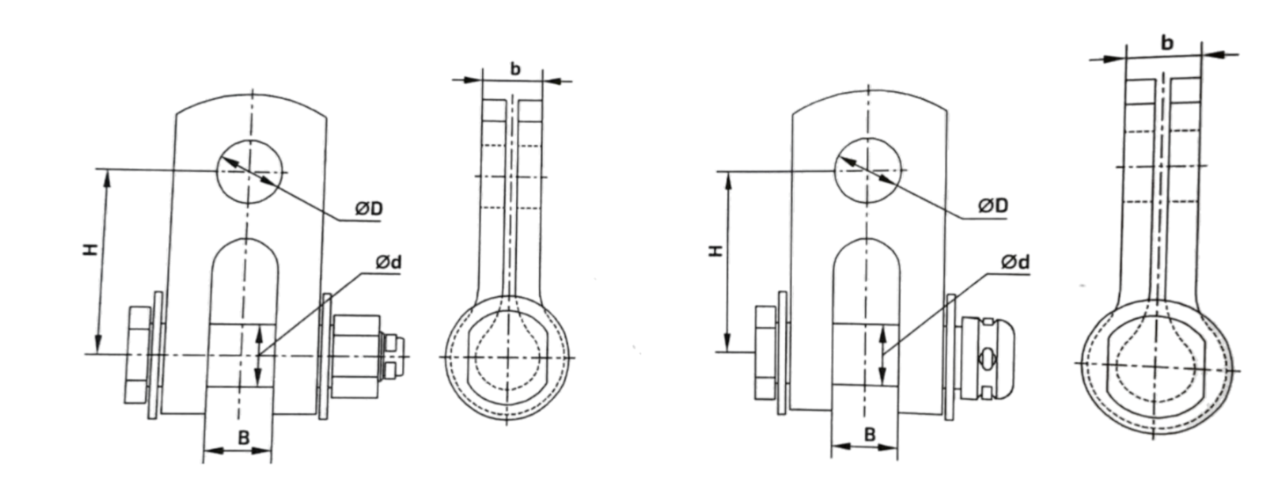 Three-Lap Clamps SKT Heavy-Duty Rotational Hardware for Lifting Equipment (Dielectric Coated, GOST Compliant)