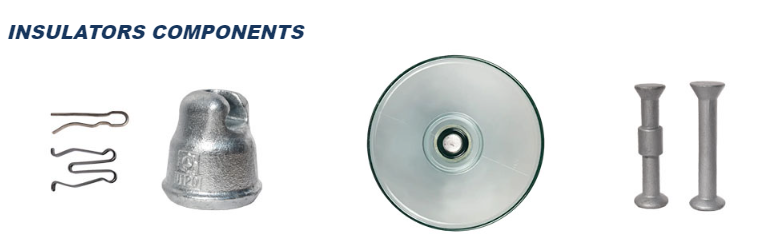 High Voltage Disc Aerodynamic / Open Type Toughened Glass Insulator