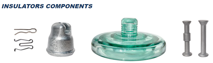 High Voltage Disc Standard Type Toughened Glass Insulator
