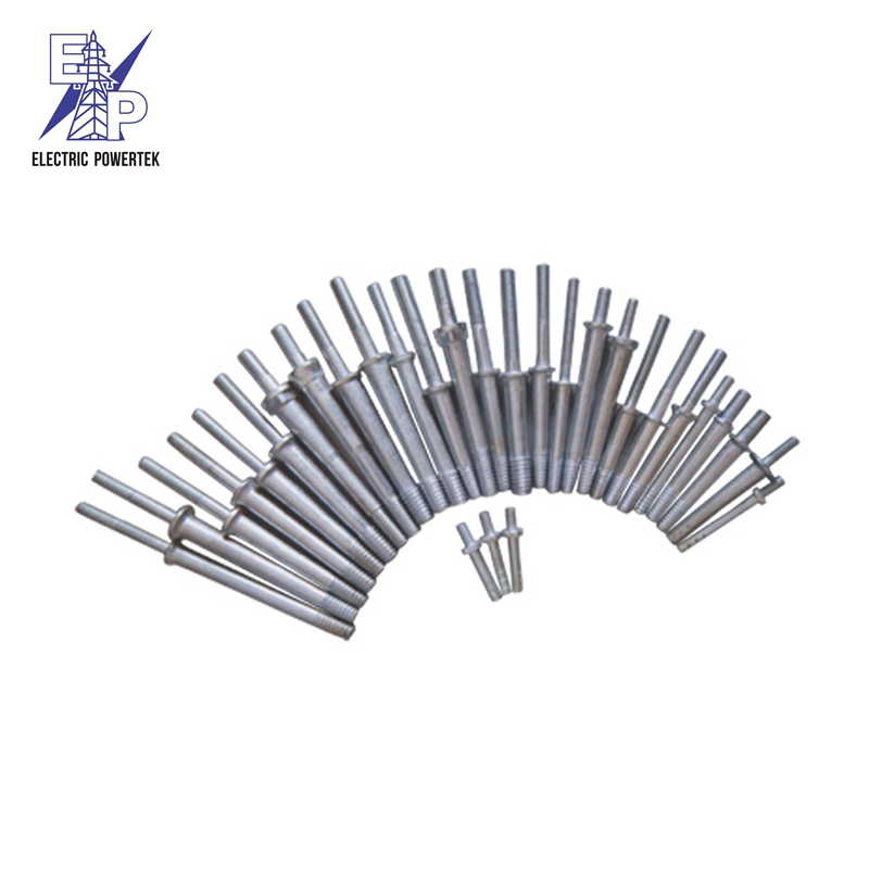 Electric Power Line Accessories Galvanized Pin Insulator Spindle